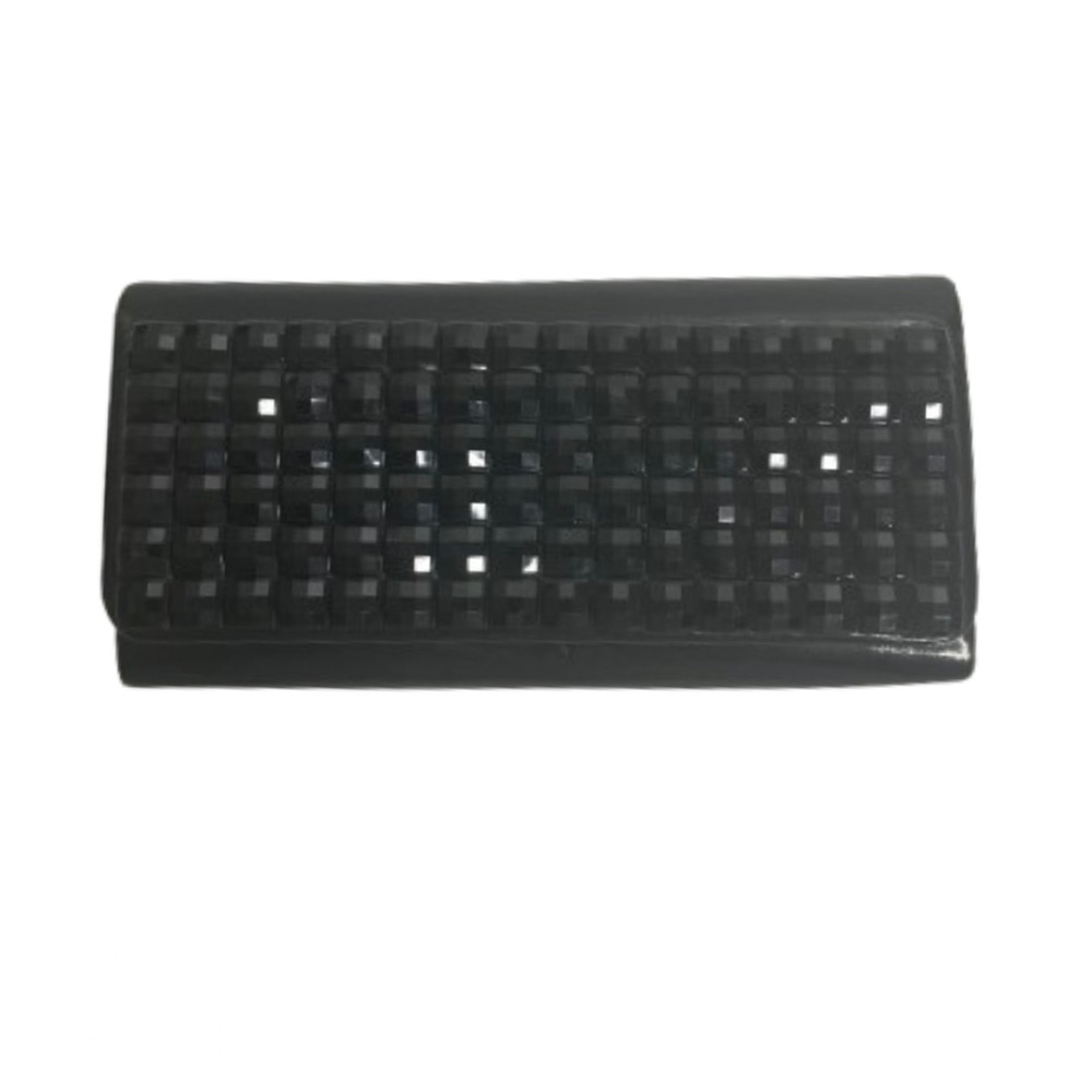 Chic Studded Black Evening Clutch